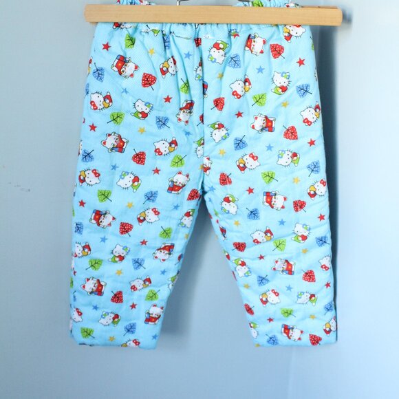 Handmade Size 24M ? Hello Kitty Print Winter Coat & Pants - Picture 4 of 4
